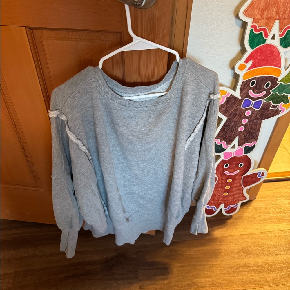We The Free Heather Gray Top